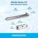Vitapur 12 gpm Whole Home UV Water Disinfection System UV Disinfection Vitapur