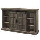 Colton 55" Infrared Media Electric Fireplace -Aged Oak Finish Electric Fireplaces Muskoka