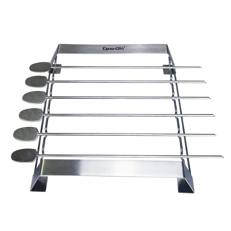 6PC Skewer and Rack Set Grill Accessories Dyna-Glo