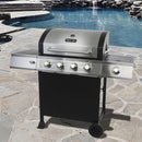 4 Burner Open Cart Propane Gas Grill Gas Grills Dyna-Glo