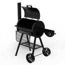 Heavy-Duty Compact Barrel Charcoal Grill Charcoal Grill Dyna-Glo