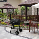 Heavy-Duty Compact Barrel Charcoal Grill Charcoal Grill Dyna-Glo