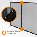 Pleasant Hearth - Alpine Glass Firescreen Black Glass Doors Pleasant Hearth