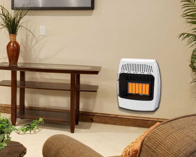 Dyna-Glo 18,000 BTU Liquid Propane Infrared Vent Free Wall Heater Wall Heaters Dyna-Glo