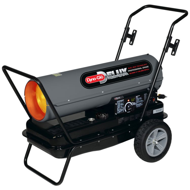 Dyna-Glo Delux KFA135DGD 95K or 135K BTU Kerosene Forced Air Heater Kerosene Forced Air Dyna-Glo
