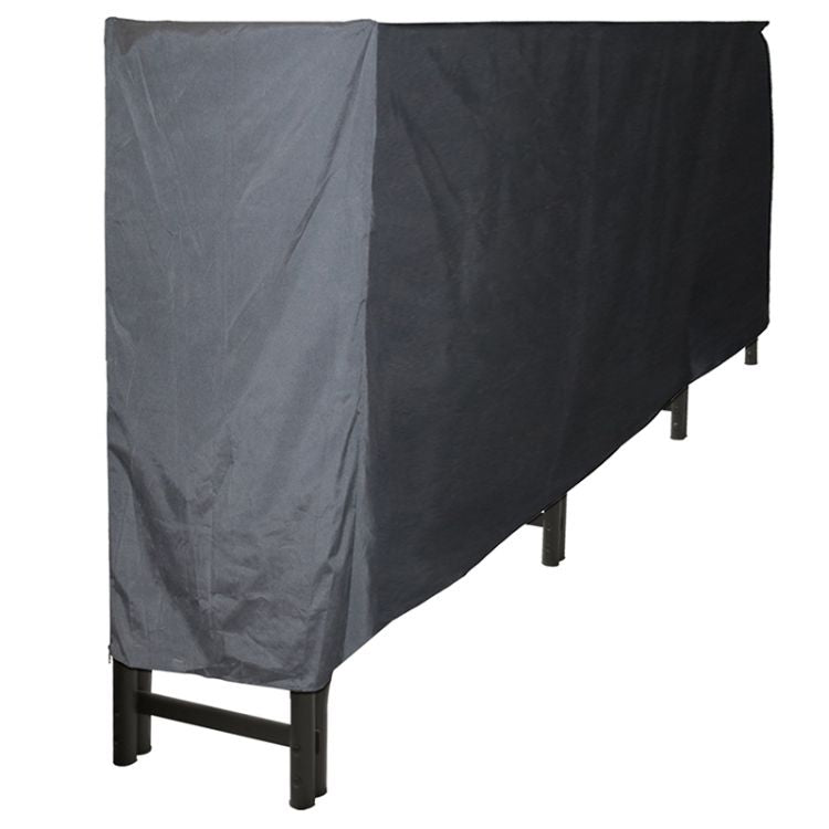 12 ft. Full Polyester Log Rack Cover Log Storage Racks Pleasant Hearth
