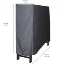 4 ft. Full Polyester Cover Log Storage Racks Pleasant Hearth