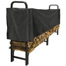 8 ft. Half Polyester Cover Log Storage Racks Pleasant Hearth