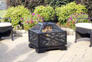 Martin 26" Square Deep Bowl Fire Pit Pleasant Hearth Pleasant Hearth