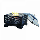 Martin 26" Square Deep Bowl Fire Pit Pleasant Hearth Pleasant Hearth