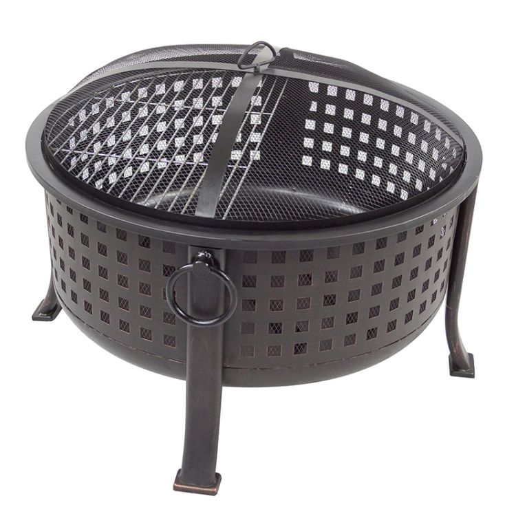 Langston 30" Deep Bowl Fire Pit Fire Pits Pleasant Hearth