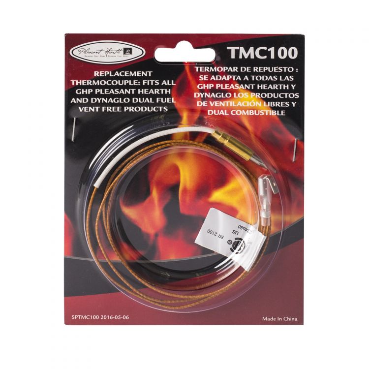 Vent free gas heater replacement thermocouple TMC100 Vent Free Stoves Pleasant Hearth