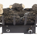 Pleasant Hearth 18" Dual Fuel Wildwood Vent Free Gas Log Set 30,000 BTU Gas Logs Pleasant Hearth