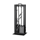 Design Specialties Pond Fireplace Tool Set with Stand Textured Black Fireplace Accessories GHP Group Inc