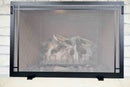 Design Specialties Craftsman Fireplace Screen 43 X 32 Textured Black Fireplace Accessories GHP Group Inc