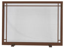 Design Specialties Craftsman Fireplace Screen 38 X 26 Solar Bronze Fireplace Accessories GHP Group Inc