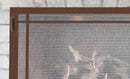 Design Specialties Craftsman Fireplace Screen 43 X 32 Solar Bronze Fireplace Accessories GHP Group Inc
