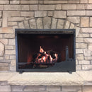 Design Specialties Coastal Fireplace Screen 43 X 32 Textured Black Fireplace Accessories GHP Group Inc