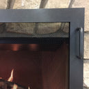 Design Specialties Coastal Fireplace Screen 38 X 26 Textured Black Fireplace Accessories GHP Group Inc