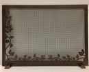 Design Specialties Ivy Fireplace Screen 38 X 26 Solar Bronze Fireplace Accessories GHP Group Inc