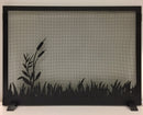 Design Specialties Pond Fireplace Screen Pond 38 X 26 Textured Black Fireplace Accessories GHP Group Inc