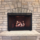 Design Specialties Pond Fireplace Screen 43 X 32 Textured Black Fireplace Accessories GHP Group Inc