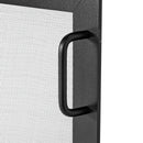 Design Specialties Northwoods Fireplace Screen 43 X 32 Textured Black Fireplace Accessories GHP Group Inc
