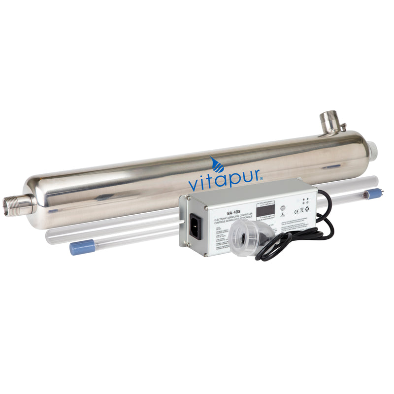 Vitapur 12 gpm Whole Home UV Water Disinfection System UV Disinfection Vitapur   