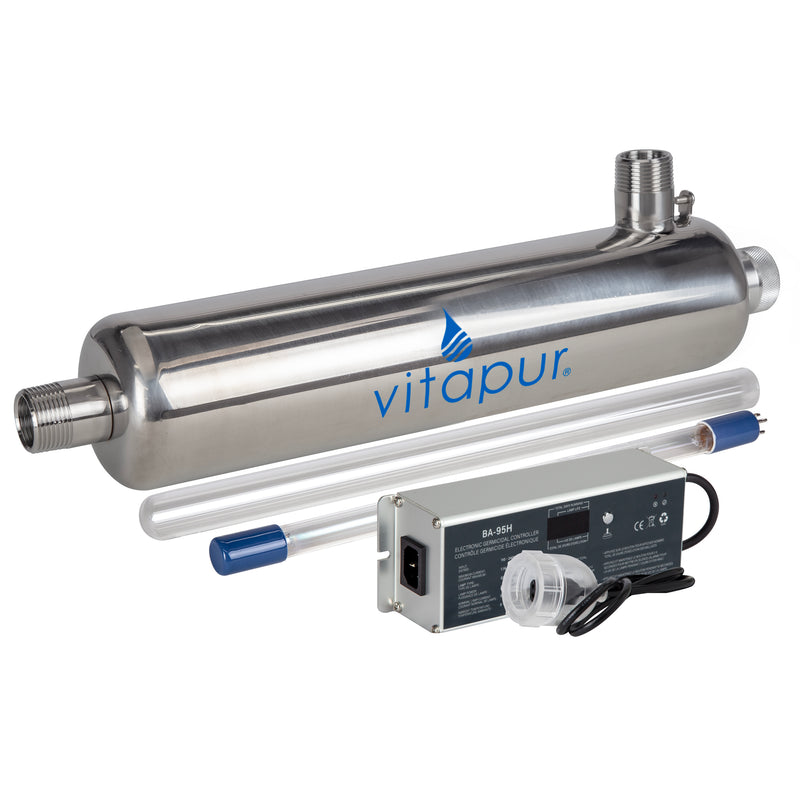 Vitapur 25 gpm Whole Home UV Water Disinfection System UV Purification Vitapur   