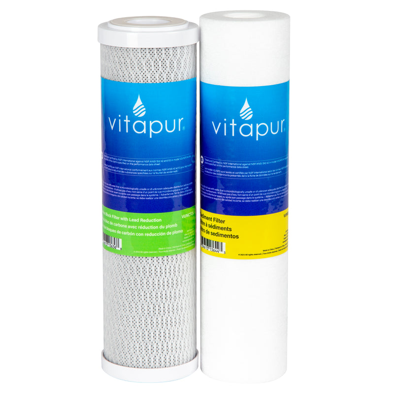 Vitapur Filter Replacement Kit for PUN2FS Under Sink Filtration Vitapur   