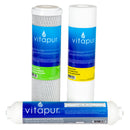 Vitapur Filter Replacement Kit for PUN4RO Under Sink Filtration Vitapur   