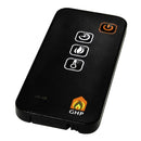 42" Sable Mills Electric Fireplace -Grey Faux Stone Mantel Electric Fireplaces Muskoka   