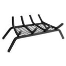 Pleasant Hearth - 1/2 in. steel grate- 18 in. 4 bar with ember retainer Grates Pleasant Hearth   
