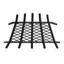 Pleasant Hearth - 1/2 in. steel grate- 21 in. 5 bar with ember retainer Grates Pleasant Hearth   