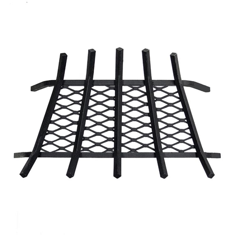 Pleasant Hearth - 1/2 in. steel grate- 21 in. 5 bar with ember retainer Grates Pleasant Hearth   