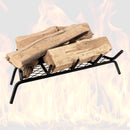 Pleasant Hearth - 1/2 in. steel grate- 27 in. 5 bar with ember retainer Grates Pleasant Hearth   