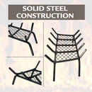 Pleasant Hearth - 1/2 in. steel grate- 27 in. 5 bar with ember retainer Grates Pleasant Hearth   