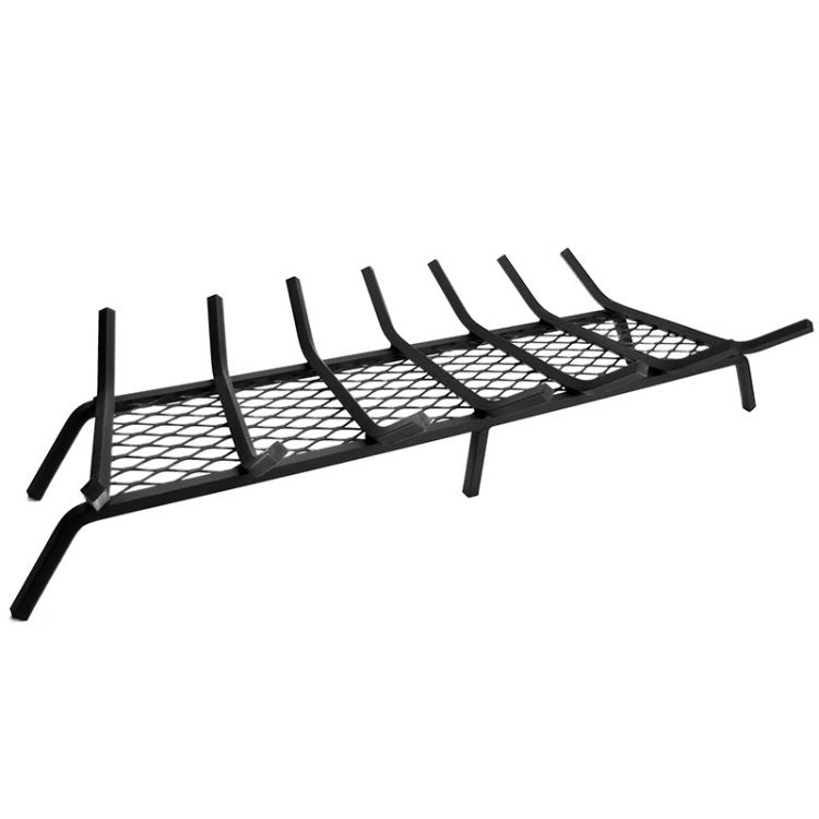 Pleasant Hearth - 1/2 in. steel grate- 36 in. 7 bar with ember retainer Grates Pleasant Hearth   