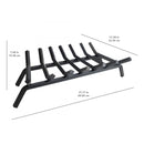 Pleasant Hearth - Lifetime 3/4 in. steel grate - 27 in. 7 bar Grates Pleasant Hearth   