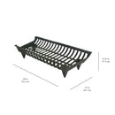 Pleasant Hearth - 30-inch Cast Iron Grate Grates Pleasant Hearth   