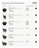 Dyna-Glo DG675CBC Barrel Charcoal Grill Cover Grill Accessories Dyna-Glo   