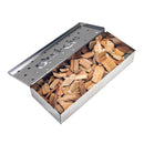 Hinged Stainless Steel Wood Chip Smoker Box Grill Accessories Dyna-Glo   