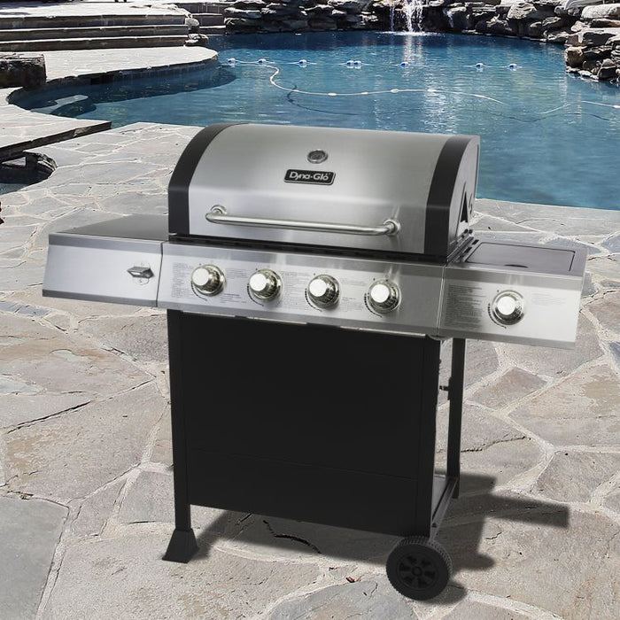 Burner Open Cart Propane Gas Grill
