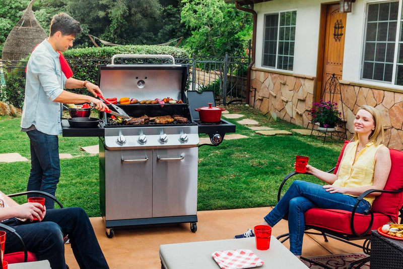 Premier 4 Burner Propane Gas Grill Gas Grills Dyna-Glo   