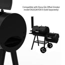 Heavy-Duty Compact Barrel Charcoal Grill Charcoal Grill Dyna-Glo   