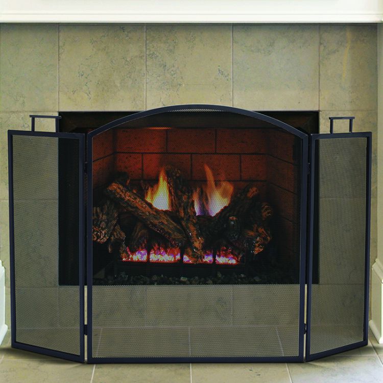 Pleasant Hearth - Classic Fireplace Screen Fireplace Accessories Pleasant Hearth   