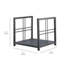 Pleasant Hearth - Preston Log Holder Fireplace Accessories Pleasant Hearth   