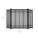 Pleasant Hearth - Preston Fireplace Screen Fireplace Accessories Pleasant Hearth   