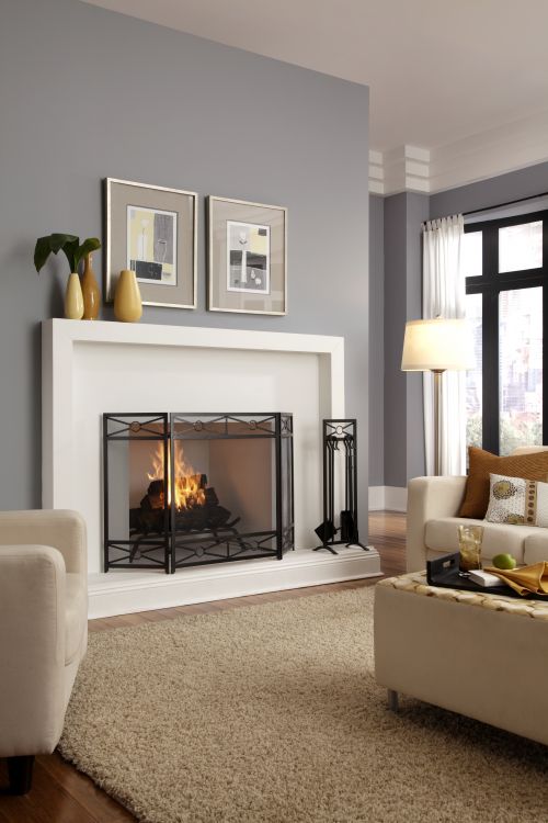 Pleasant Hearth Sheffield Fireplace Screen Fireplace Accessories Pleasant Hearth   