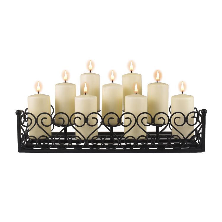 Lanister Fireplace Candelabra Fireplace Accessories Pleasant Hearth   